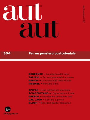 cover image of Aut Aut 354